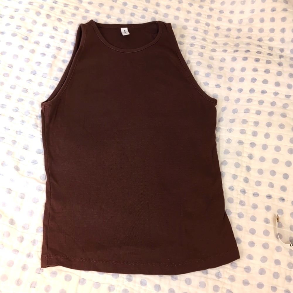 Kotn Racer Tank Brown US M Racerback ❤️✨❤️